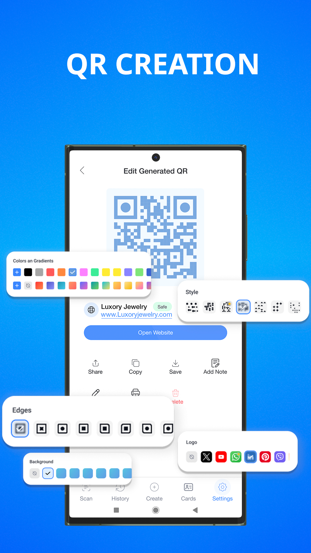 اسکرین شات 3 برنامه QR Scanner - QR Code Scanner