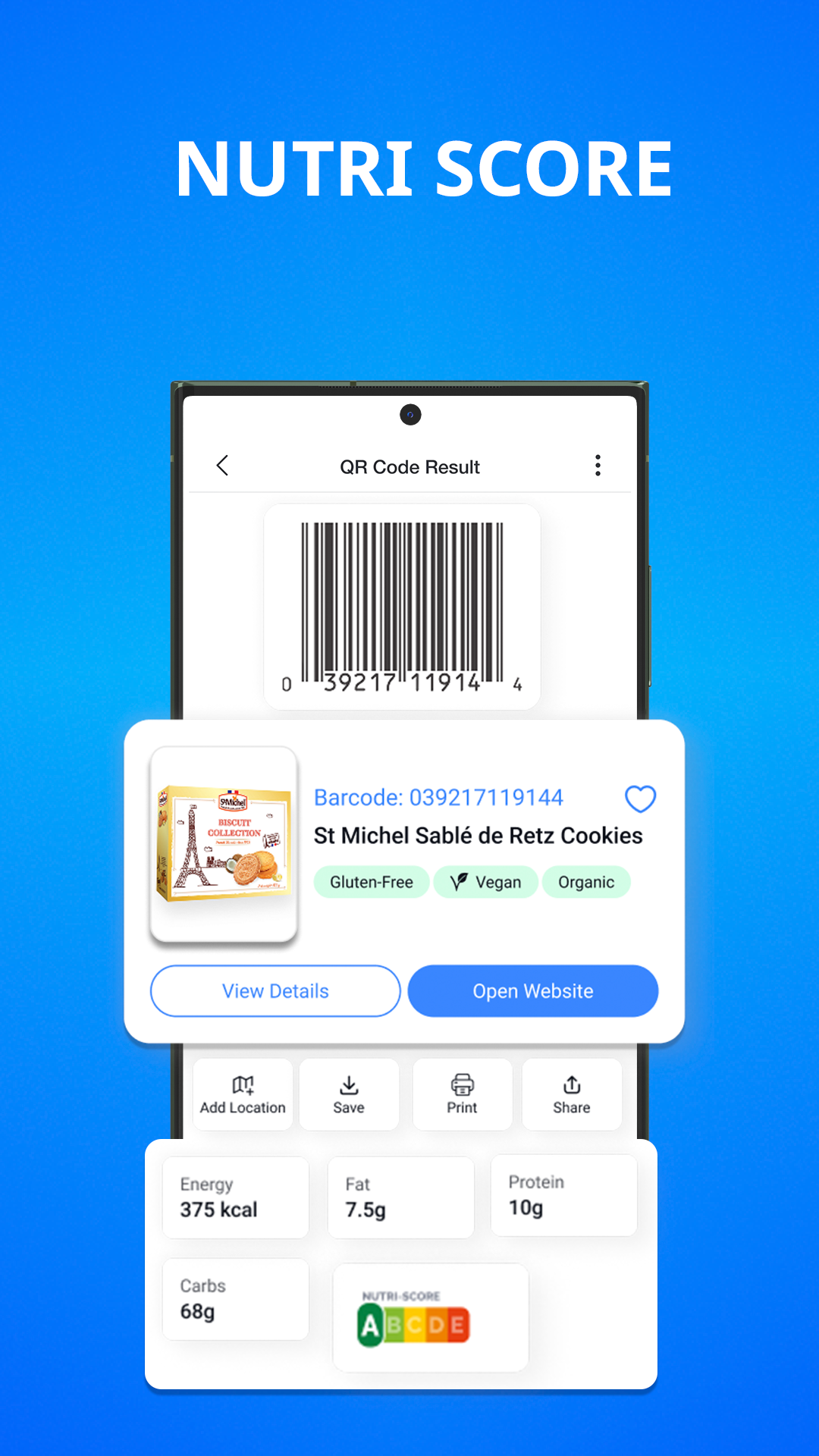 اسکرین شات 5 برنامه QR Scanner - QR Code Scanner