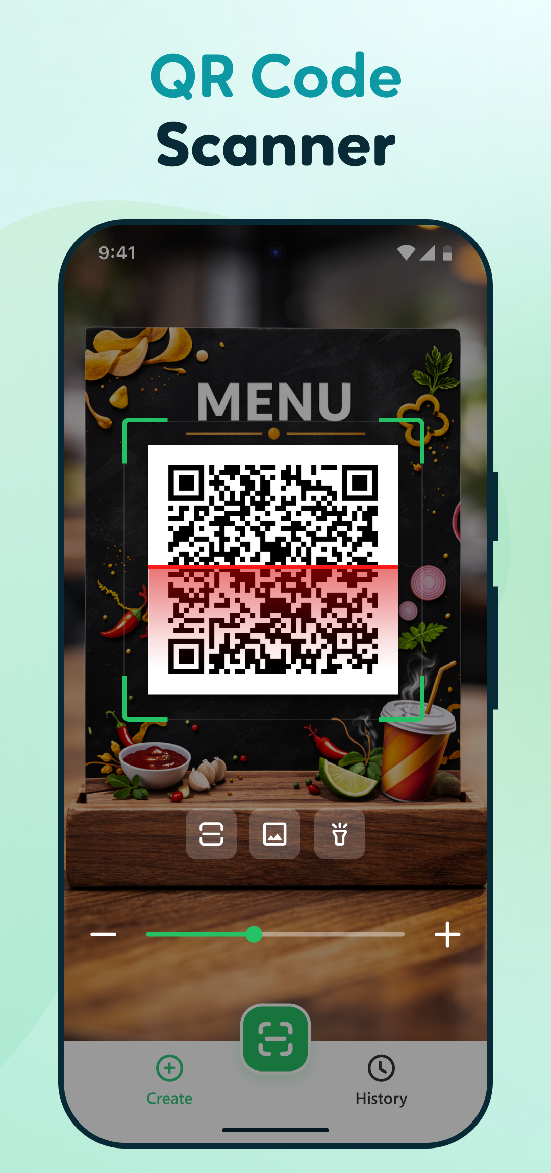 اسکرین شات 2 برنامه QR Scanner - Barcode Reader