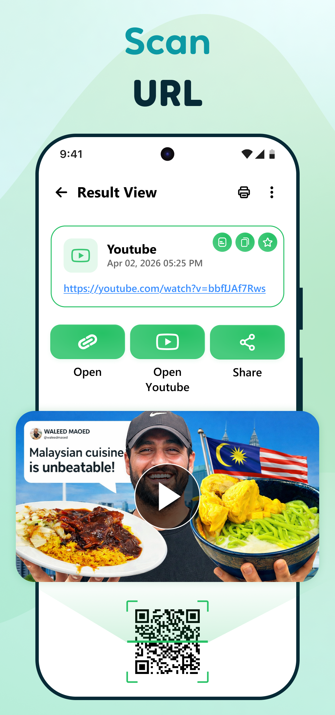 اسکرین شات 5 برنامه QR Scanner - Barcode Reader