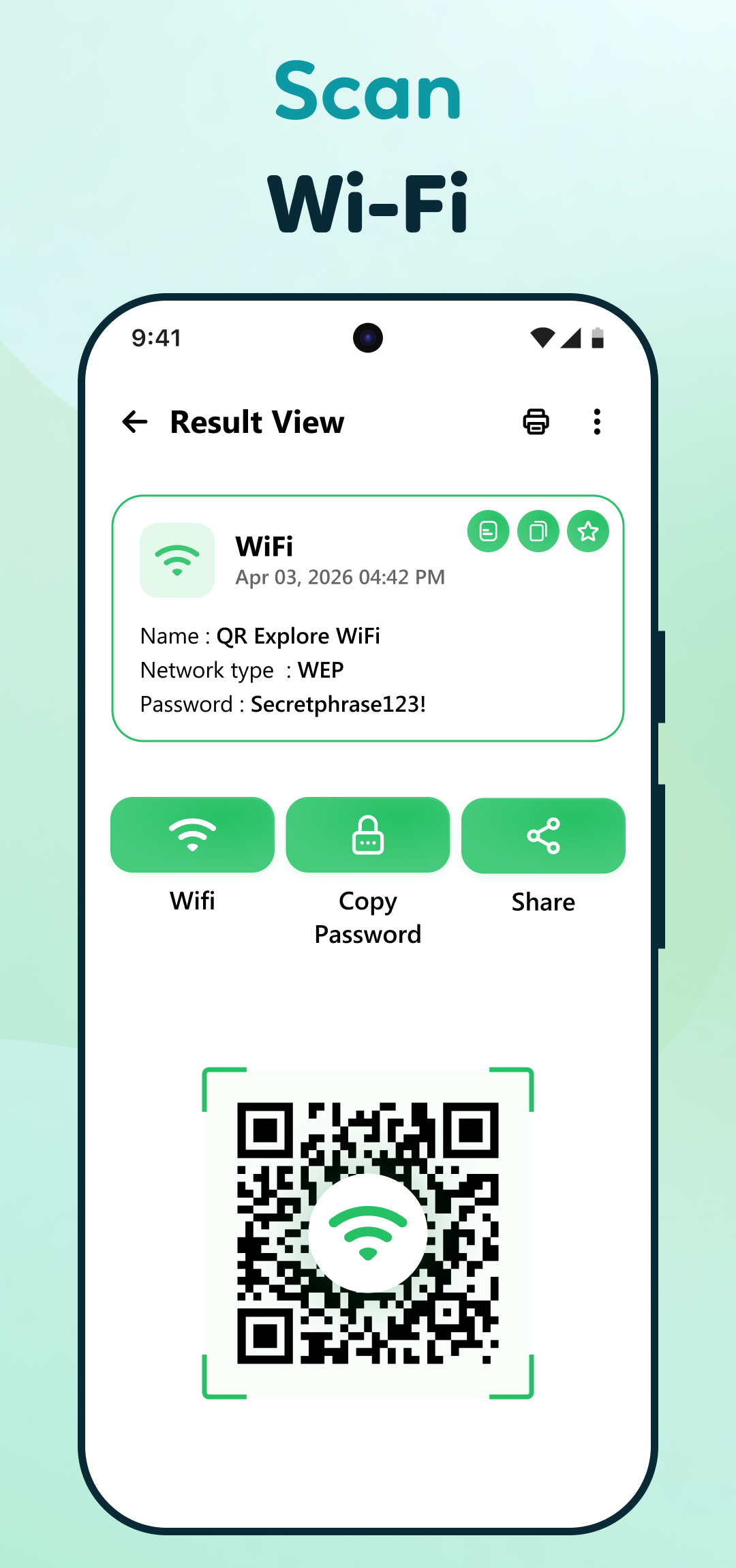 اسکرین شات 7 برنامه QR Scanner - Barcode Reader