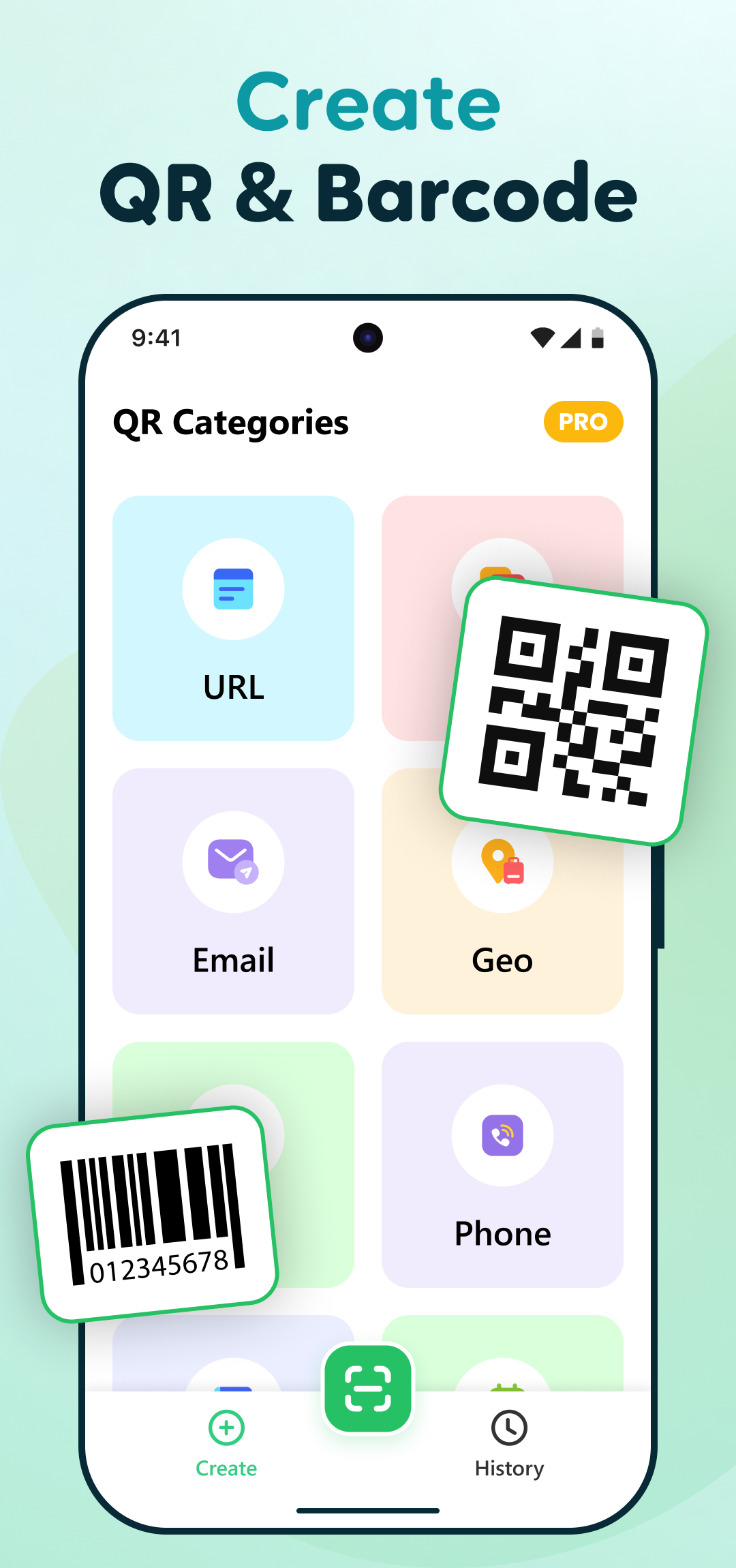 اسکرین شات 4 برنامه QR Scanner - Barcode Reader