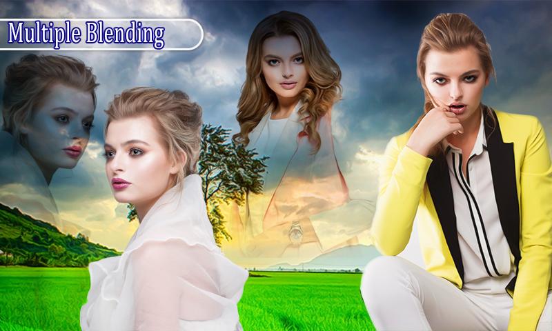 اسکرین شات 4 برنامه Photo Mixer - Photo Blender