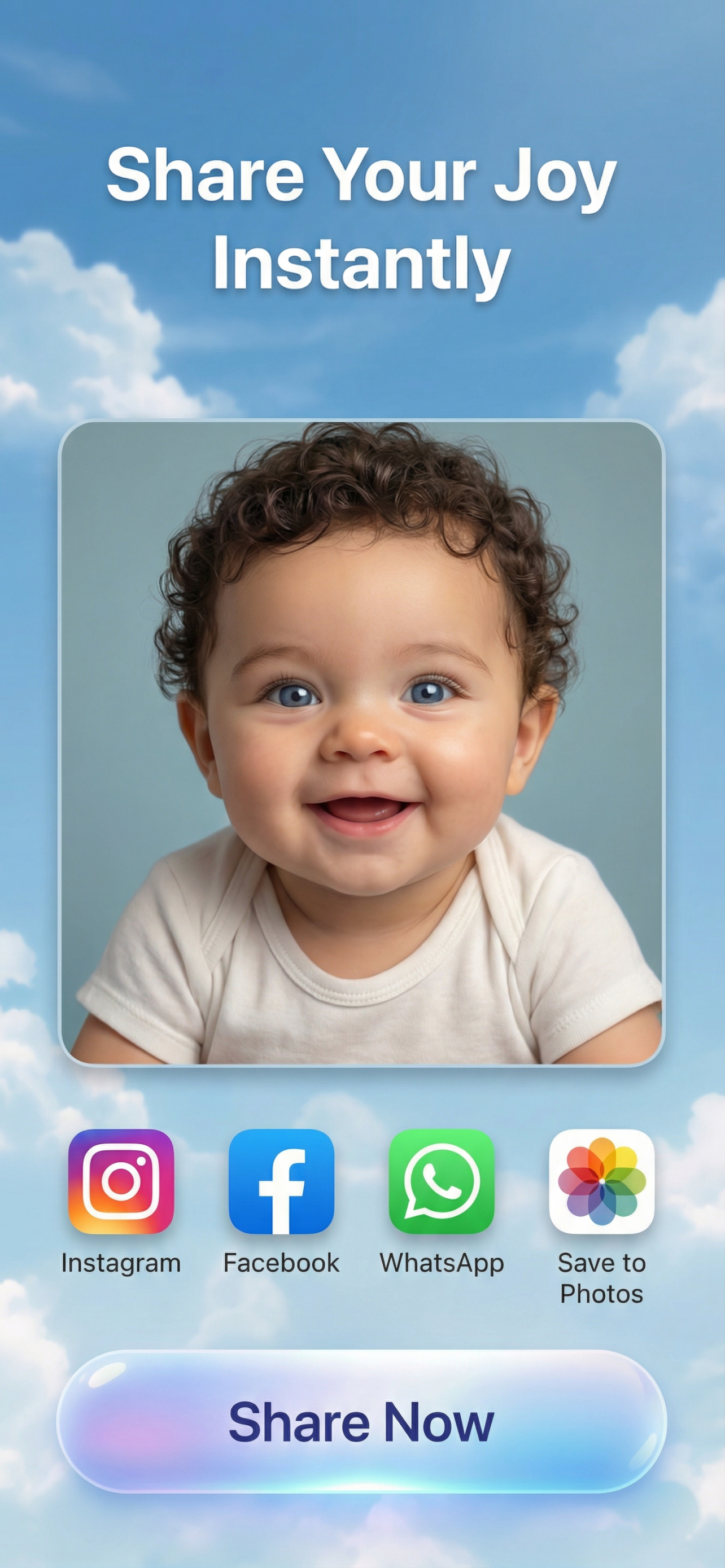 اسکرین شات 5 برنامه Future Baby Generator AI Maker