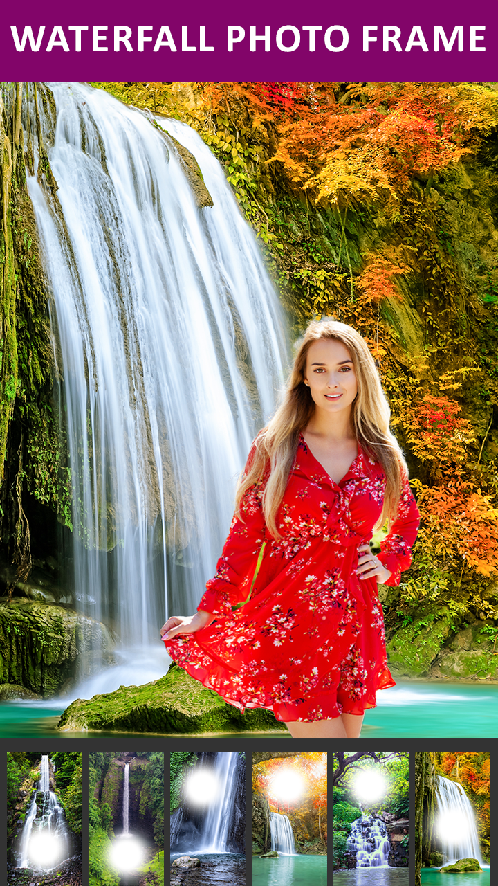 اسکرین شات 1 برنامه Waterfall Photo Editor frame