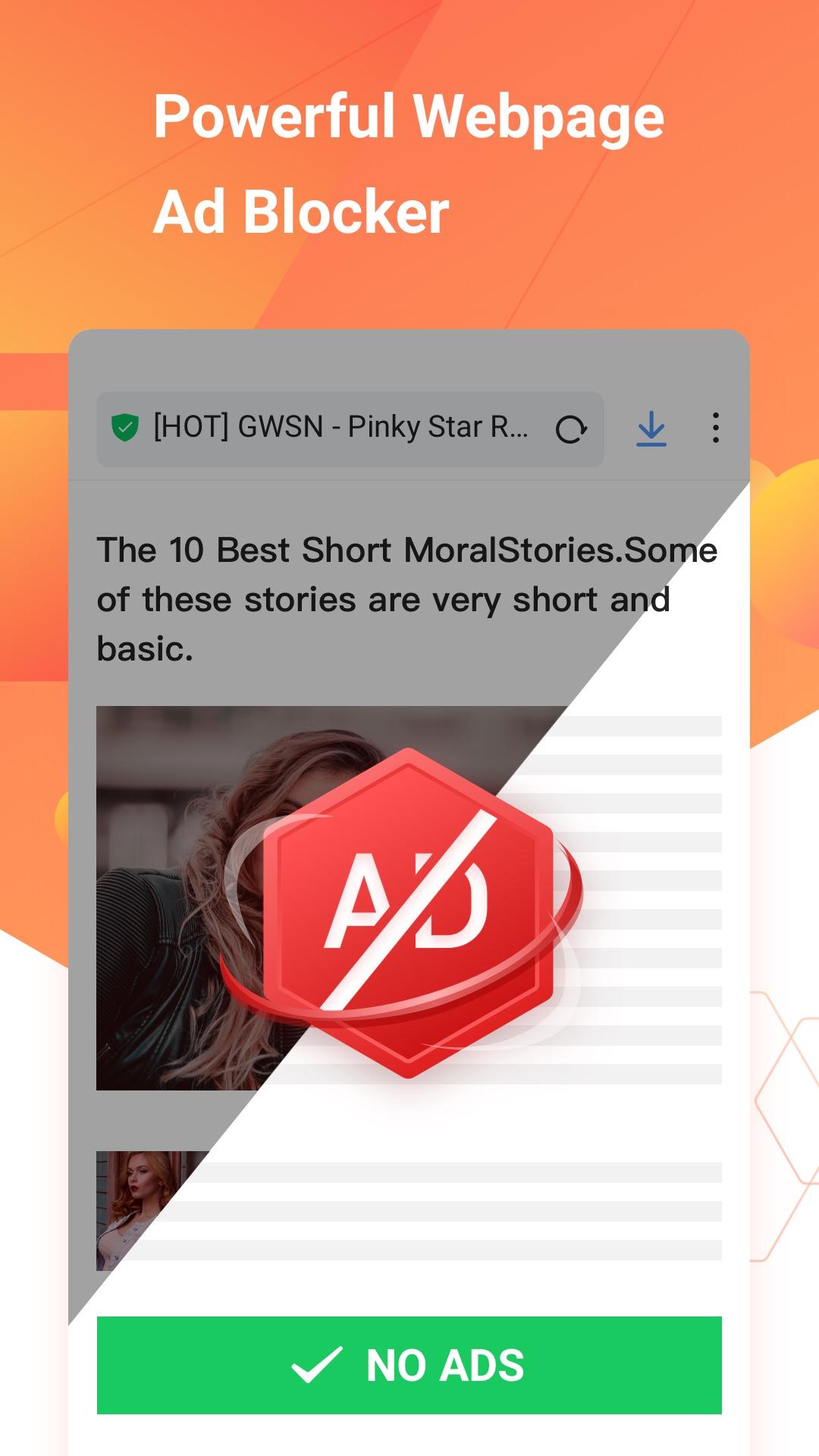 اسکرین شات 5 برنامه APUS Browser-Private & Fast