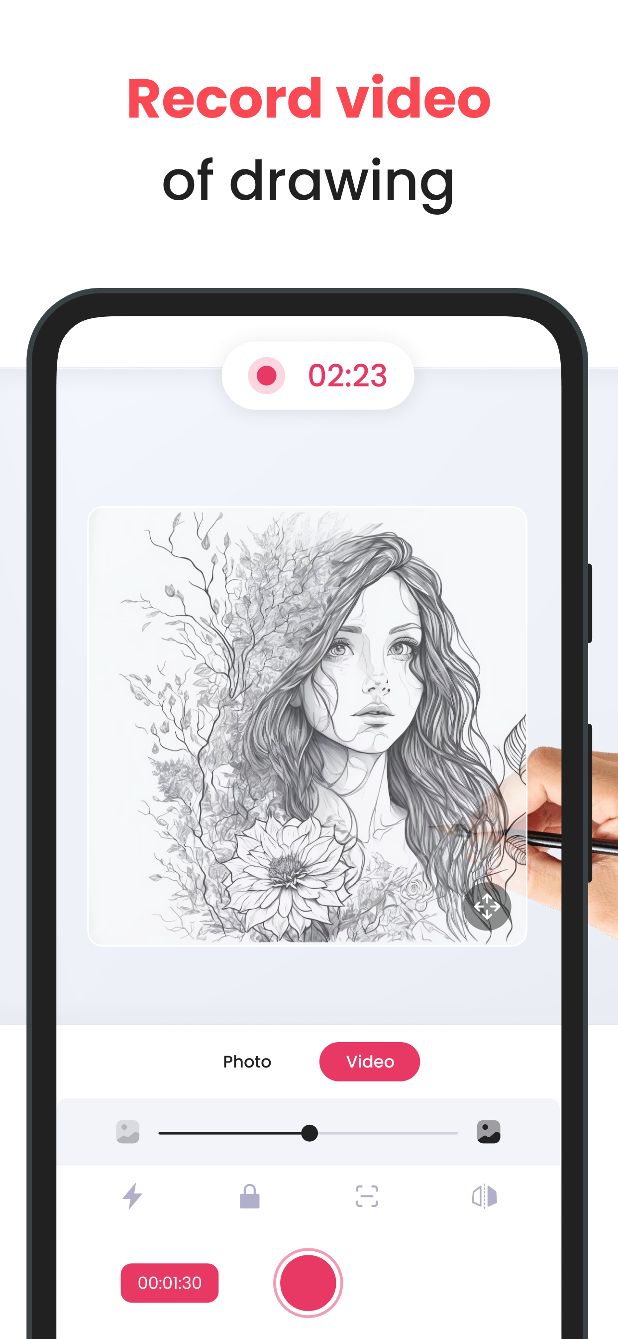 اسکرین شات 5 برنامه Ar Drawing: Trace to Sketch