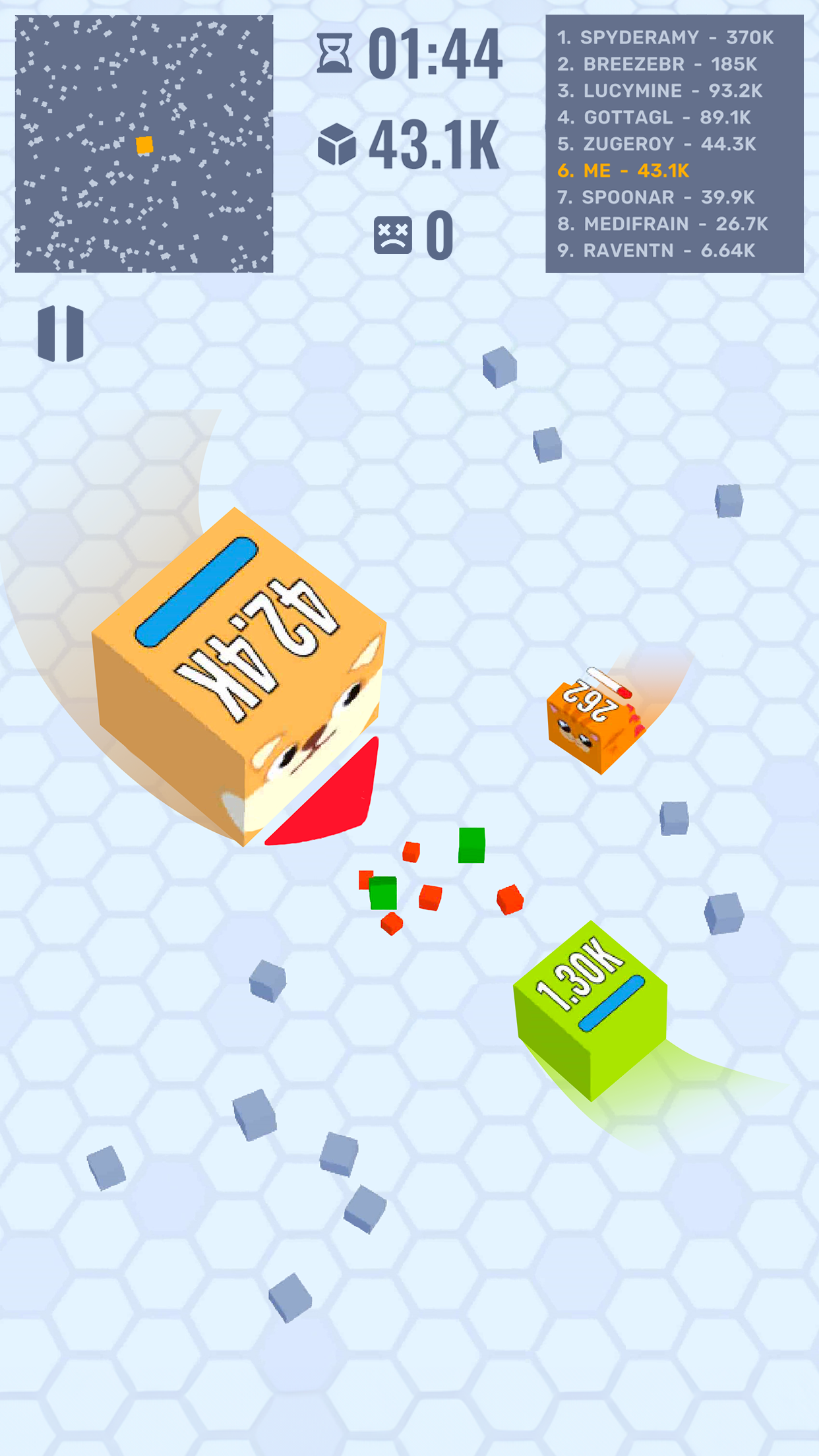 اسکرین شات 7 بازی Cube Zone io