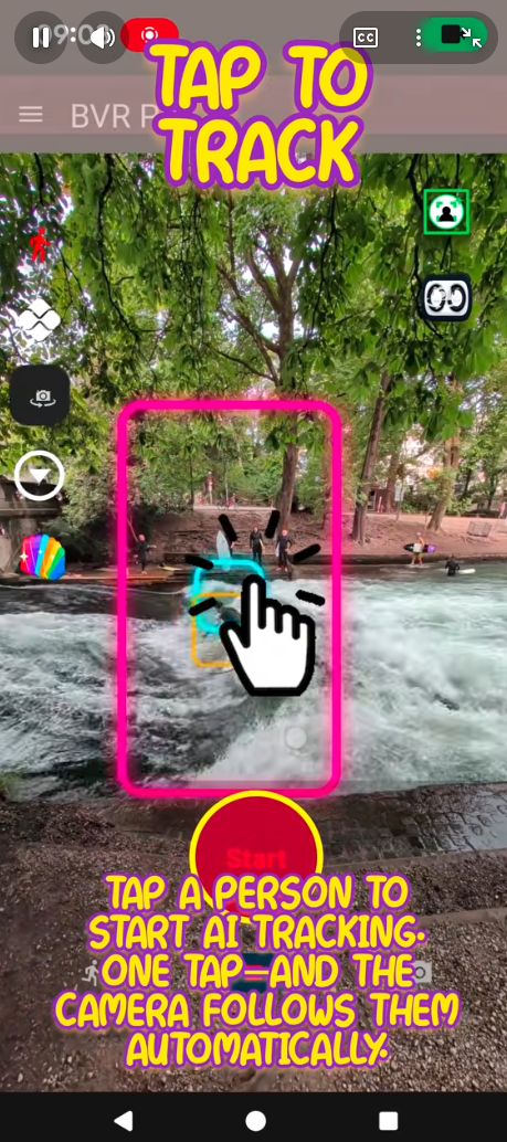 اسکرین شات 4 برنامه Background Video Recorder Pro