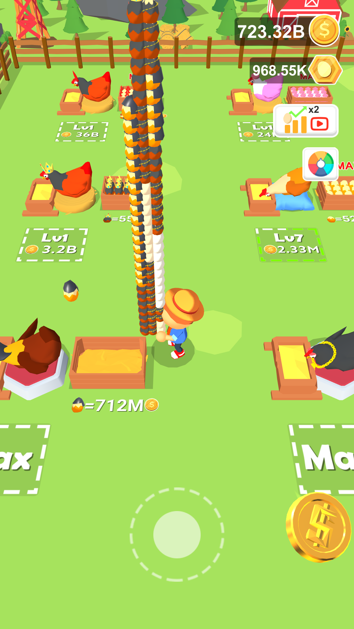 اسکرین شات 3 بازی Egg Farm Tycoon