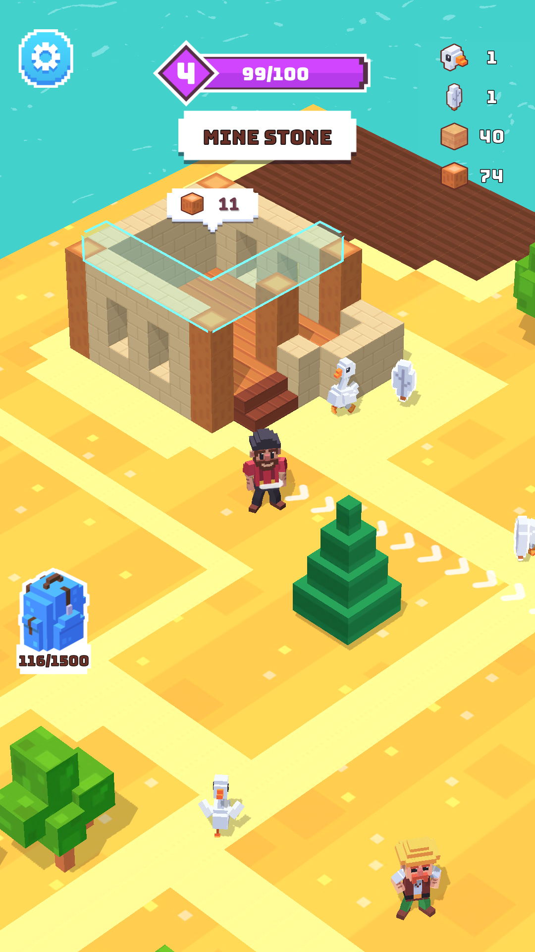 اسکرین شات 5 بازی Craft Valley - Building Game