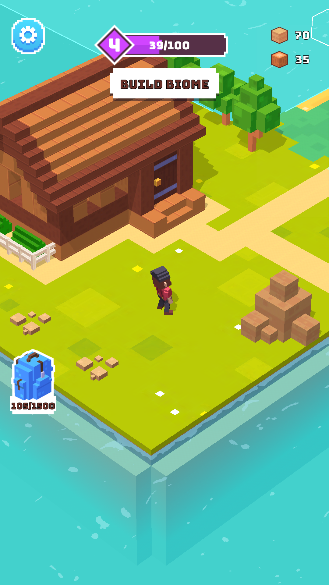 اسکرین شات 3 بازی Craft Valley - Building Game