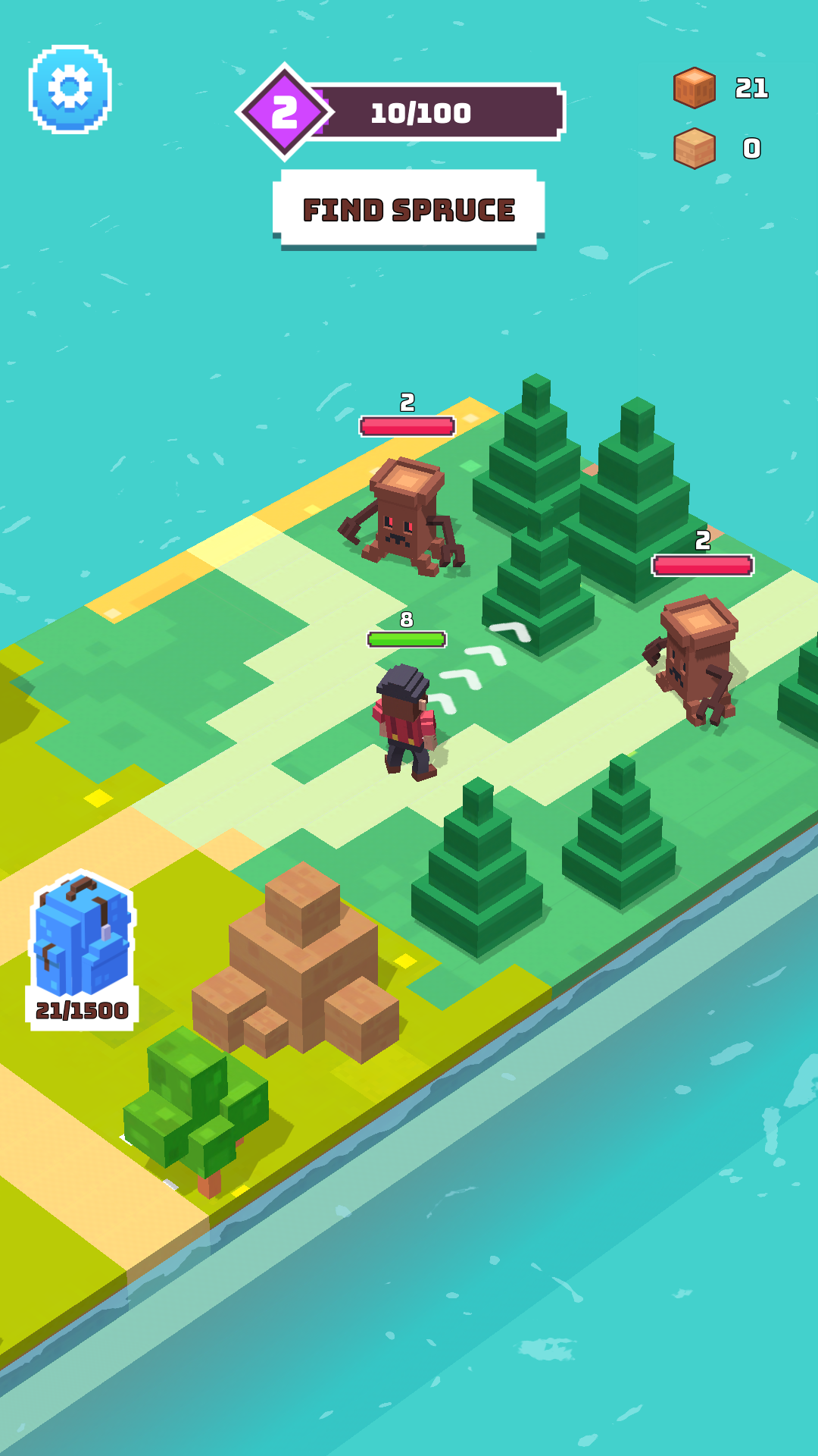 اسکرین شات 2 بازی Craft Valley - Building Game