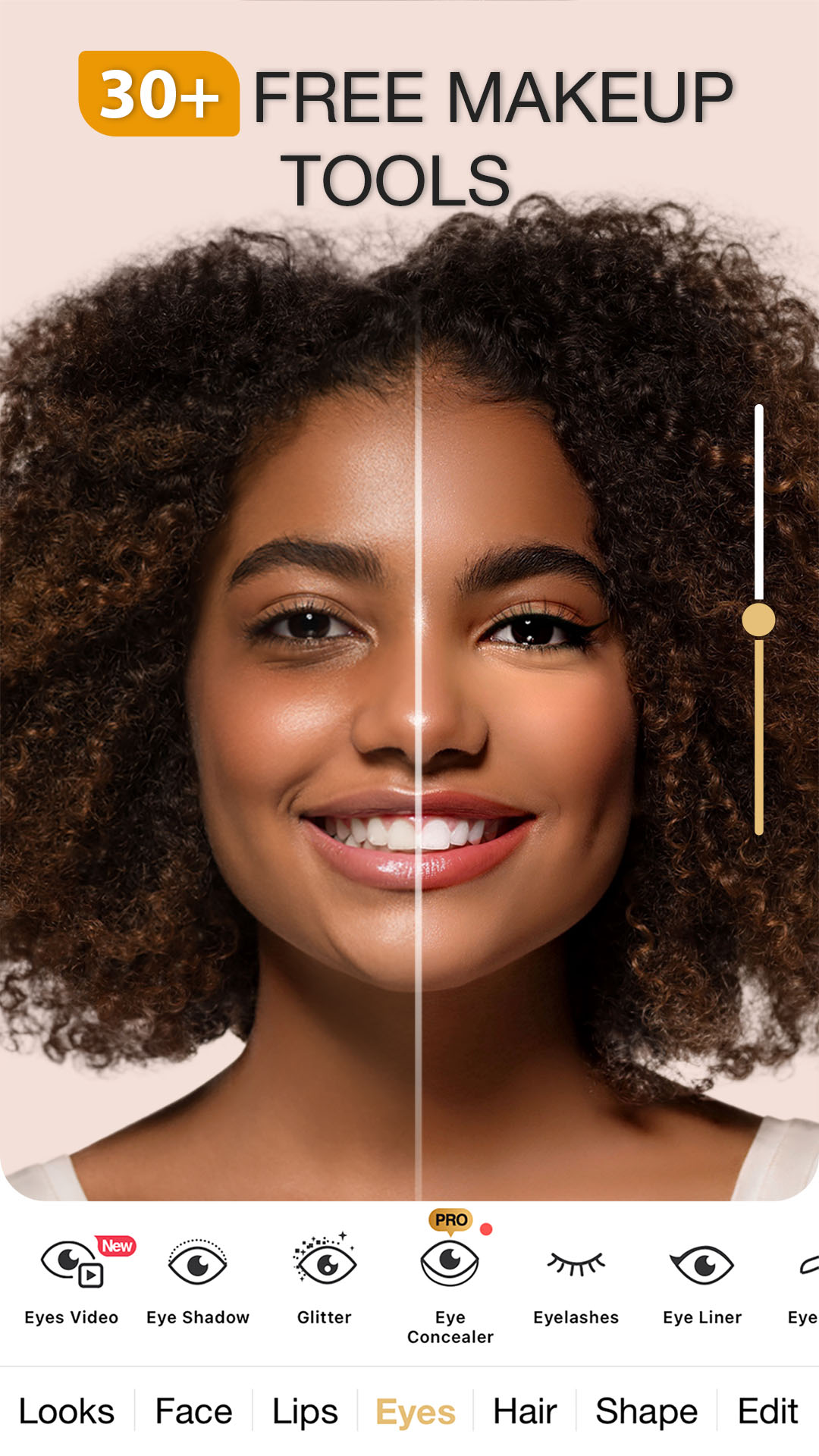 اسکرین شات 2 برنامه Perfect365 Makeup Photo Editor