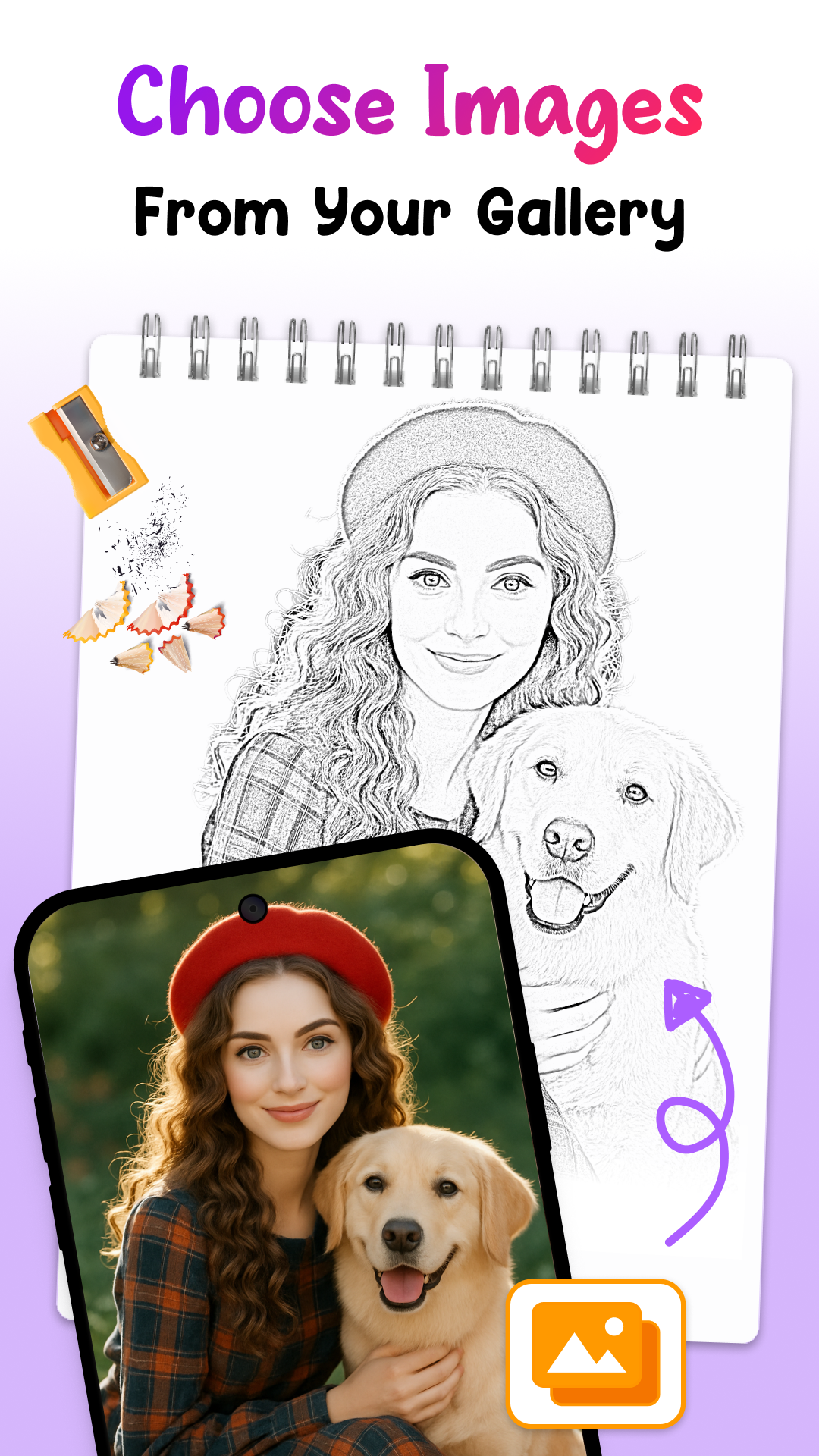 اسکرین شات 6 برنامه PicTrace: AR Drawing & Sketch