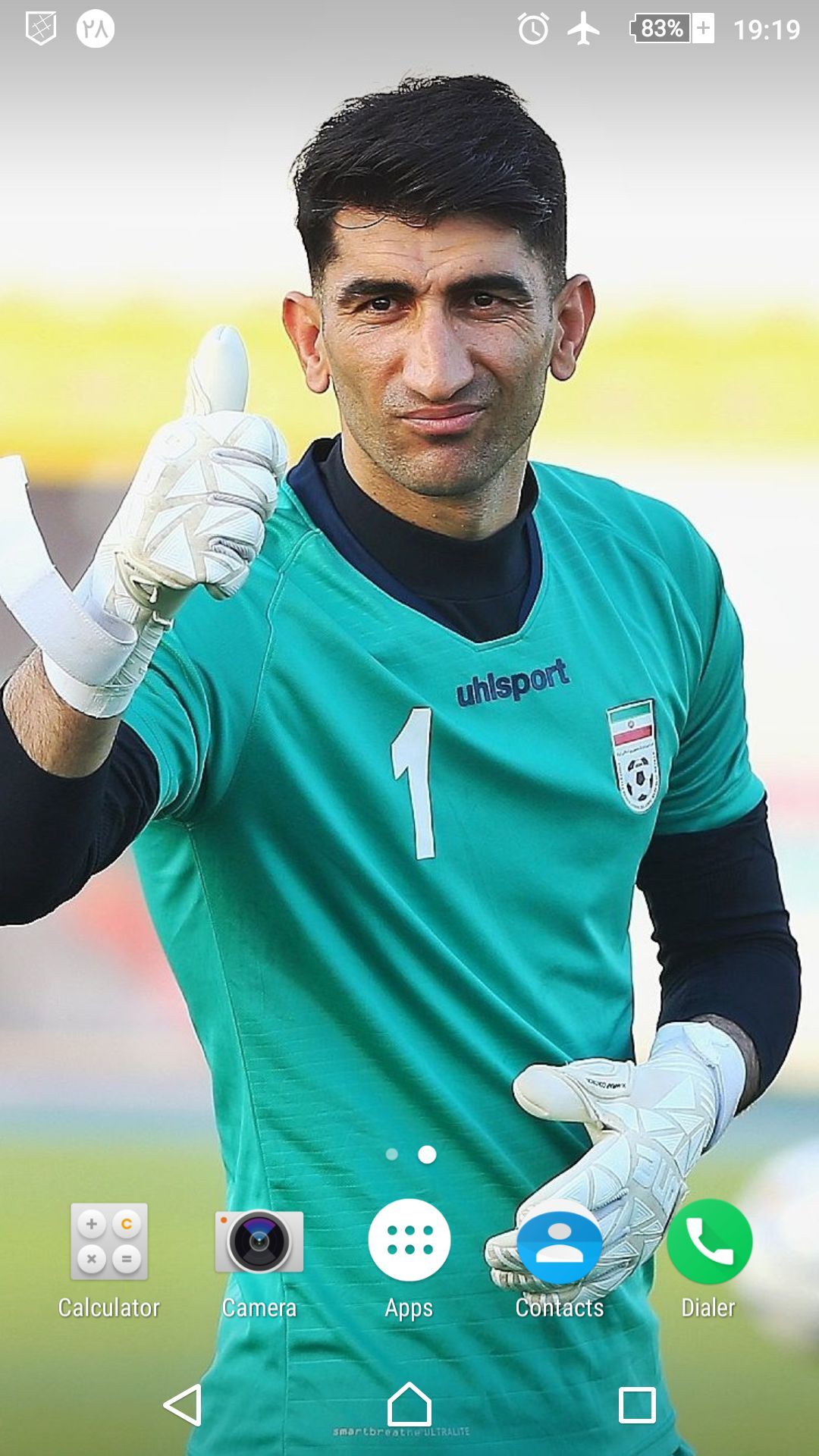 اسکرین شات 11 برنامه علیرضا بیرانوند  HD+ پس زمینه