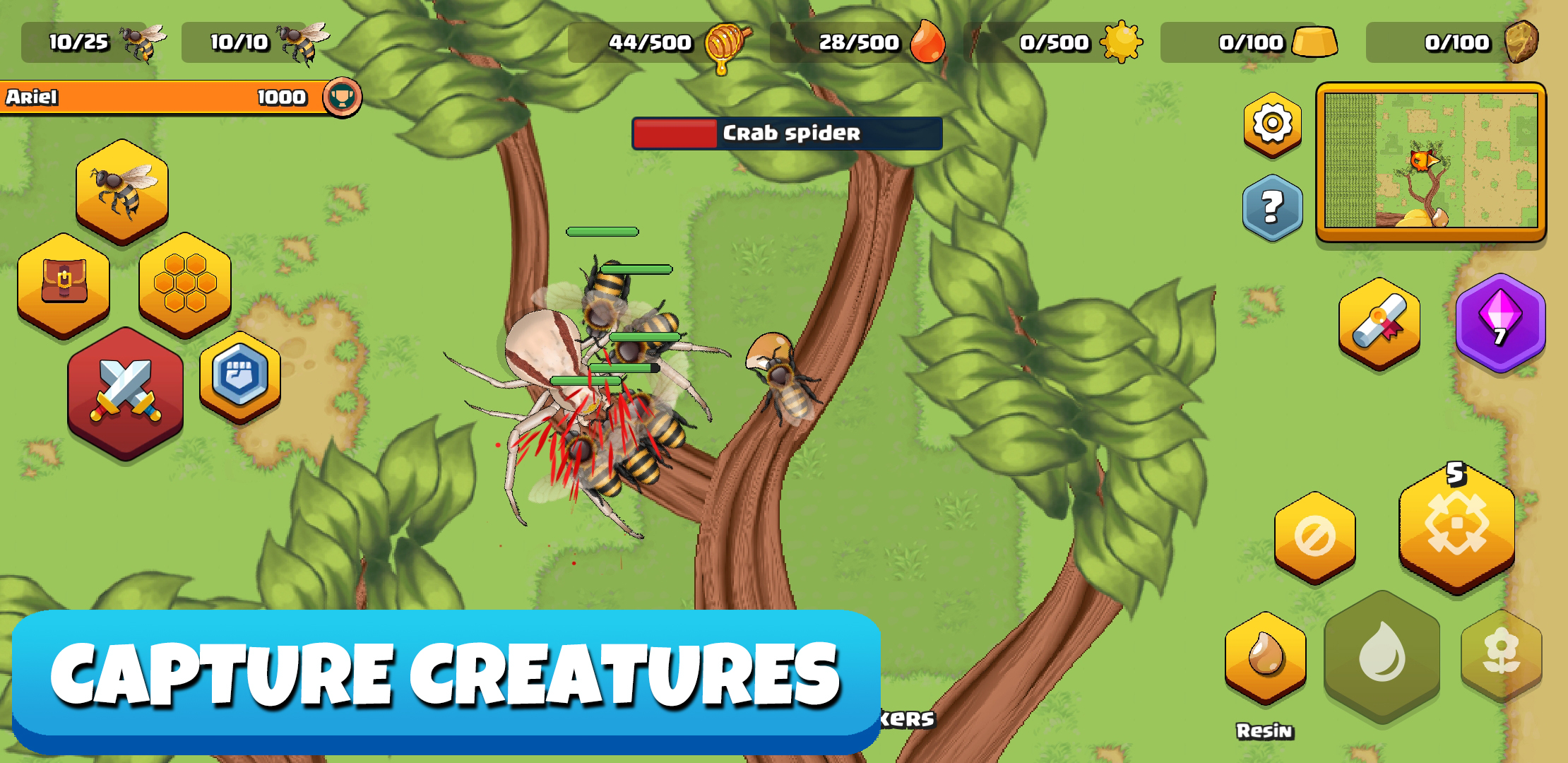 اسکرین شات 4 بازی Pocket Bees: Colony Simulator