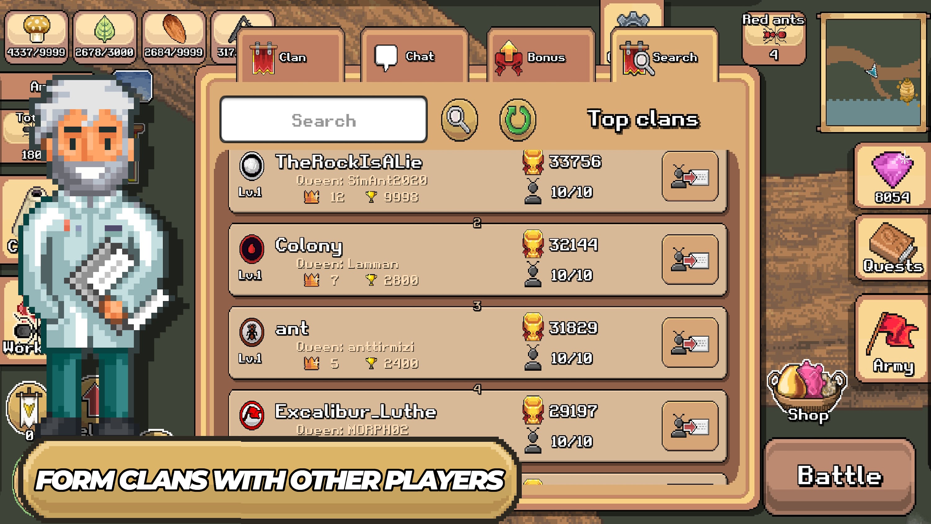اسکرین شات 6 بازی Pocket Ants: Colony Simulator
