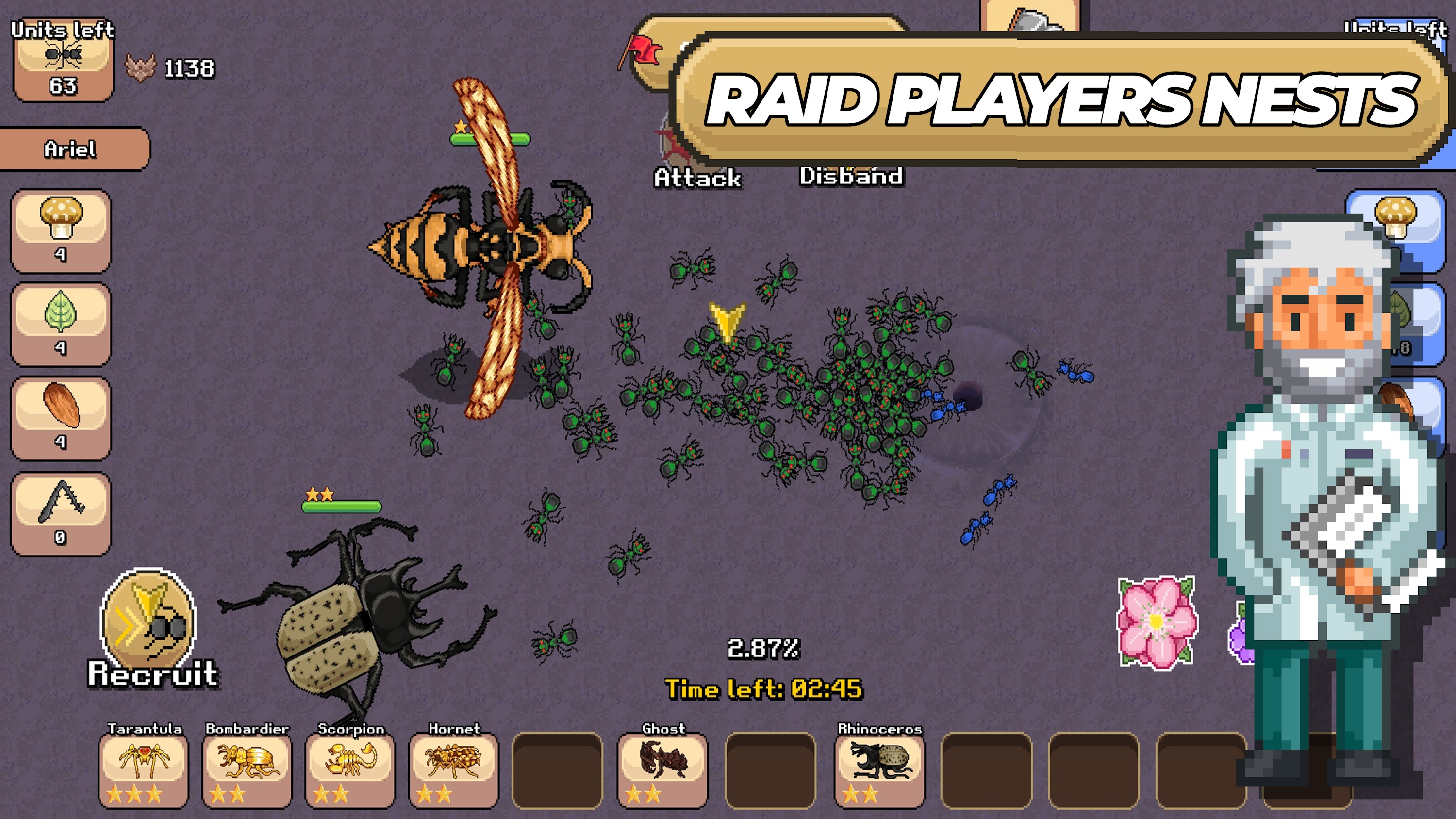 اسکرین شات 4 بازی Pocket Ants: Colony Simulator