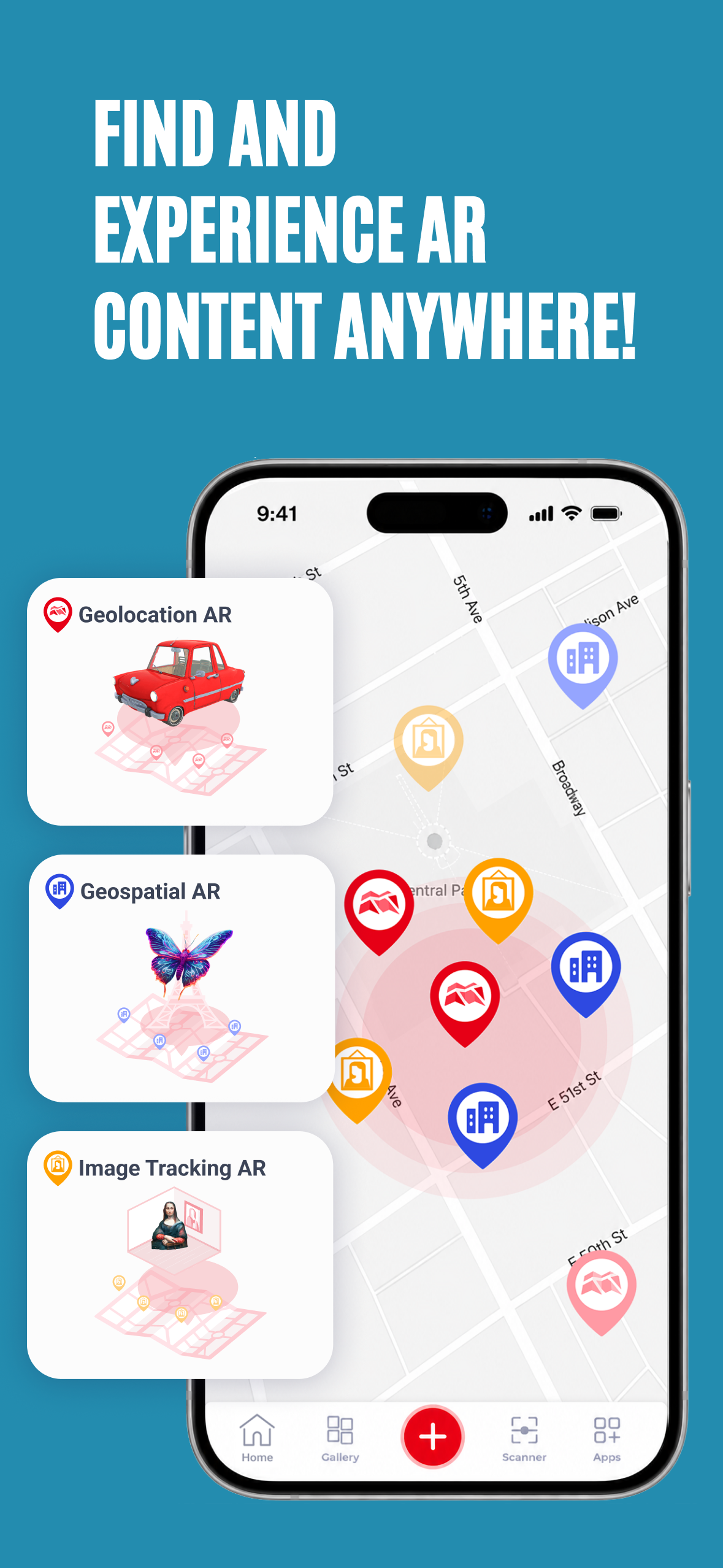 اسکرین شات 4 برنامه ARLOOPA: AR & AI - 3D Camera