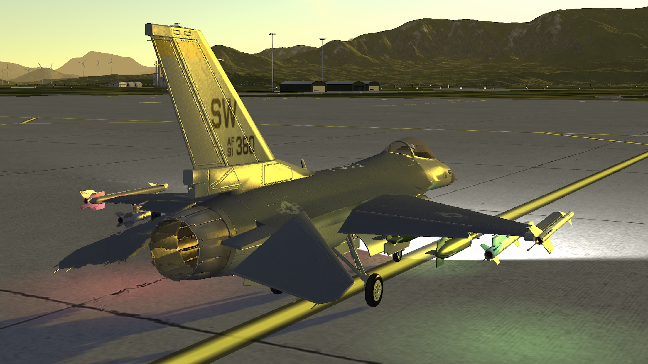 اسکرین شات 3 بازی Armed Air Forces - Flight Sim