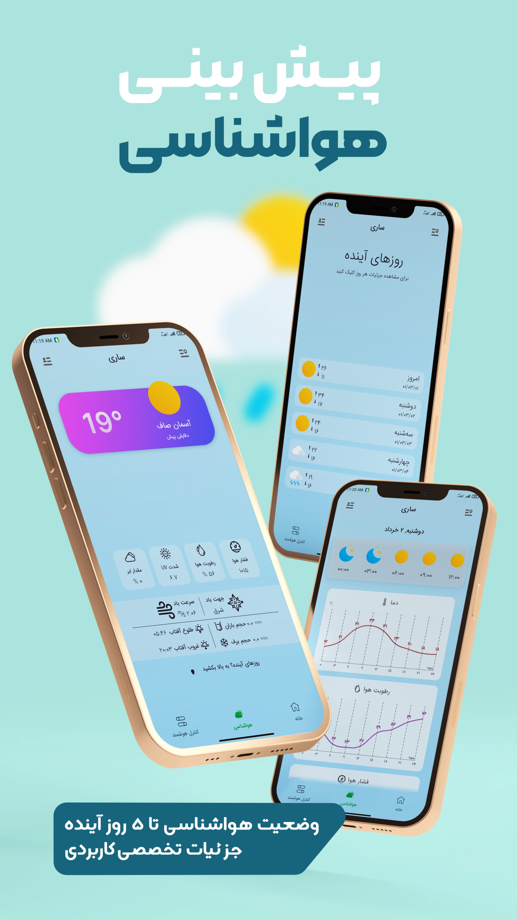 اسکرین شات 2 برنامه فارمینو | (هواشناسی ،کشاورزی هوشمند)