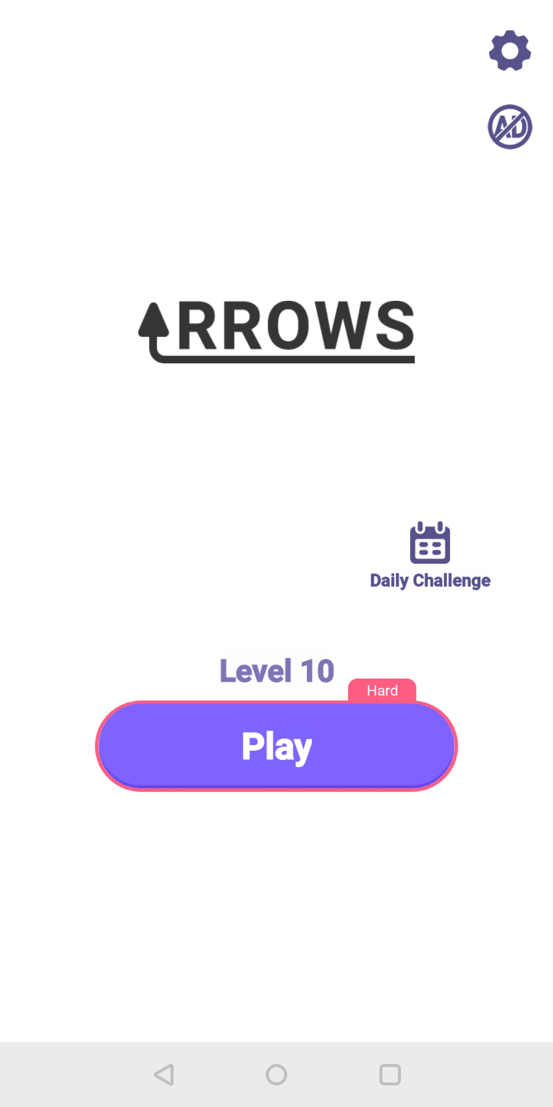 اسکرین شات 1 بازی Arrows – Puzzle Escape Maze