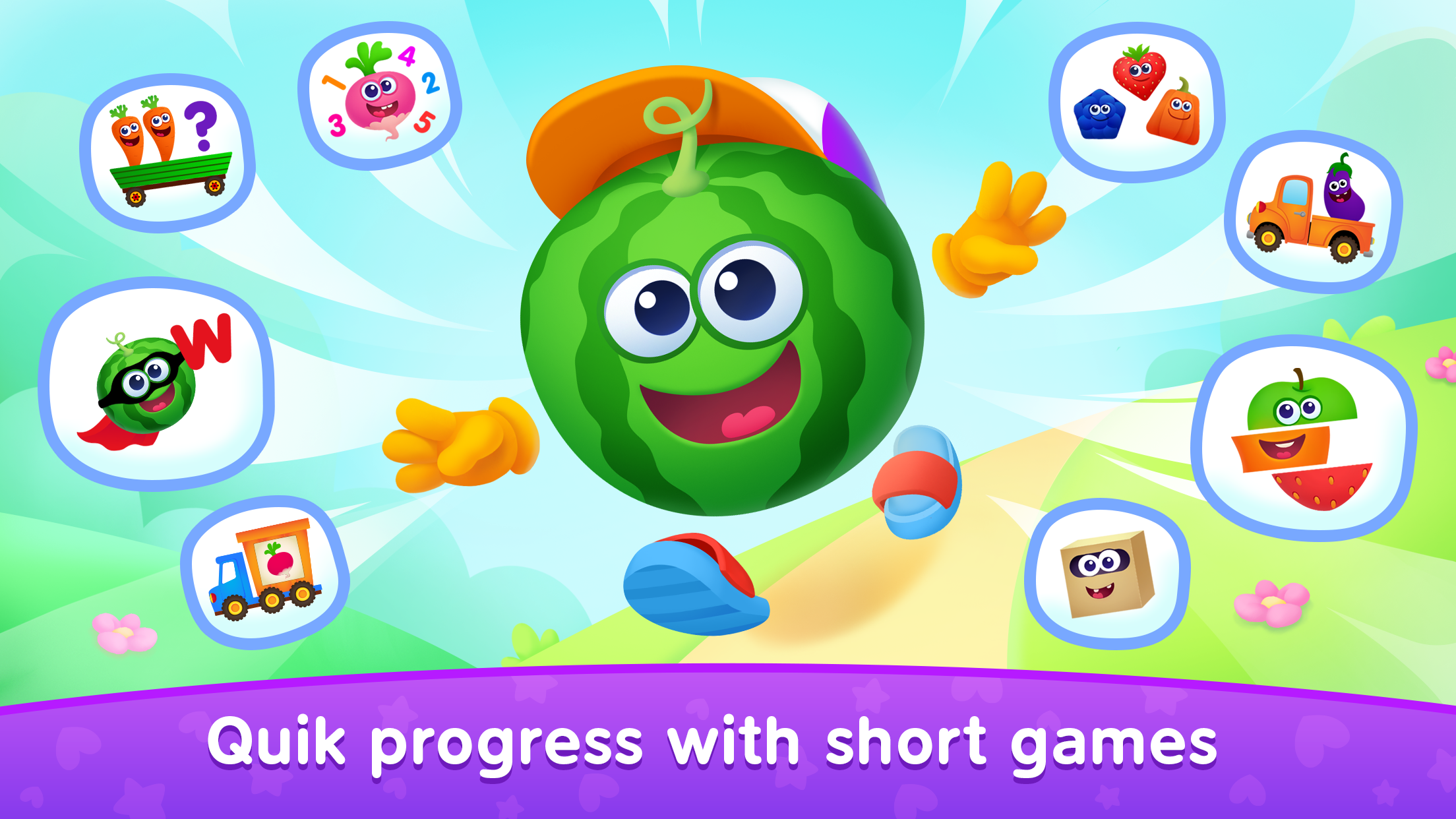 اسکرین شات 1 بازی Educational Games for Kids 2 4