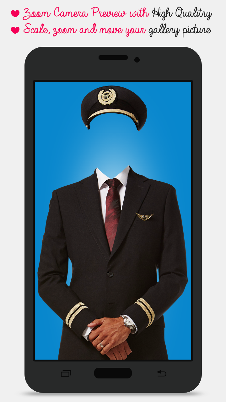 اسکرین شات 1 برنامه Pilot Photo Suit