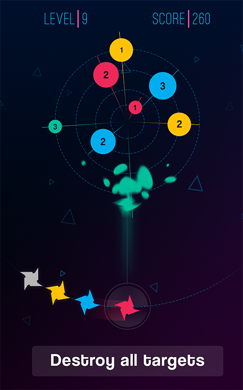 اسکرین شات 5 بازی شلیک رنگی