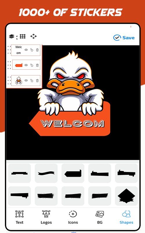 اسکرین شات 5 برنامه Logo Maker - Logo Designer