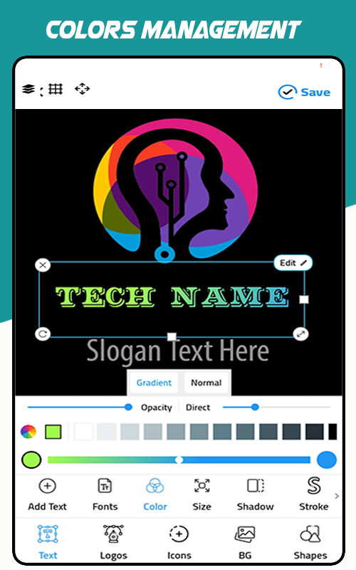 اسکرین شات 6 برنامه Logo Maker - Logo Designer