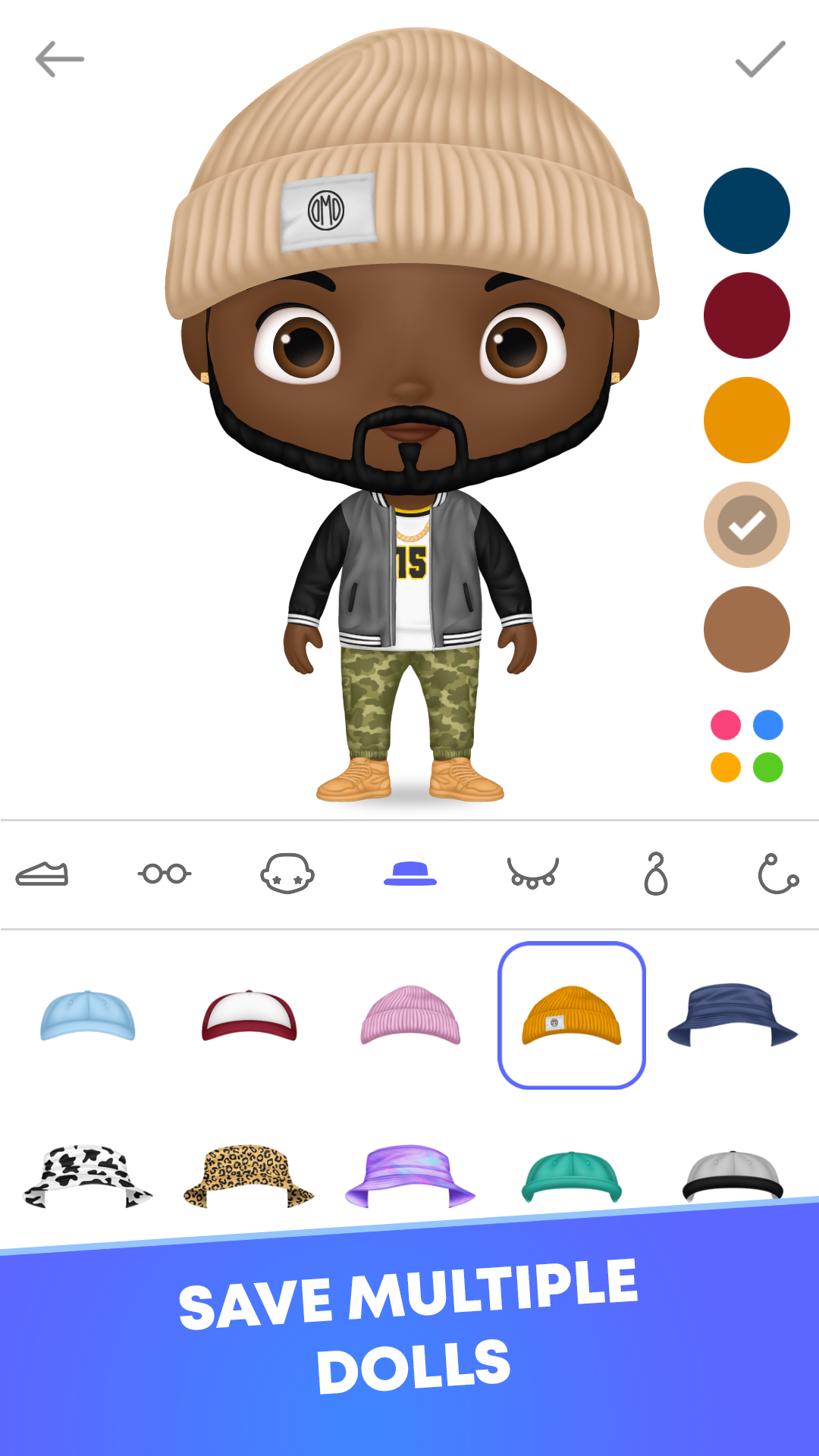 اسکرین شات 5 برنامه Oh My Doll - Avatar Creator