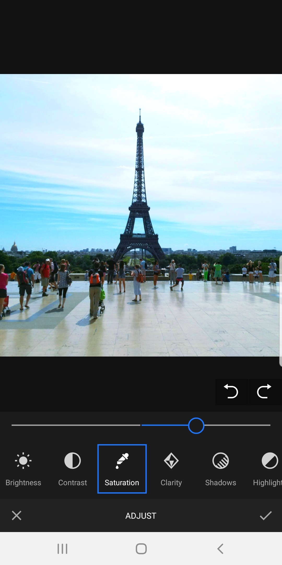 اسکرین شات 5 برنامه Crop Image - Photo Editor App