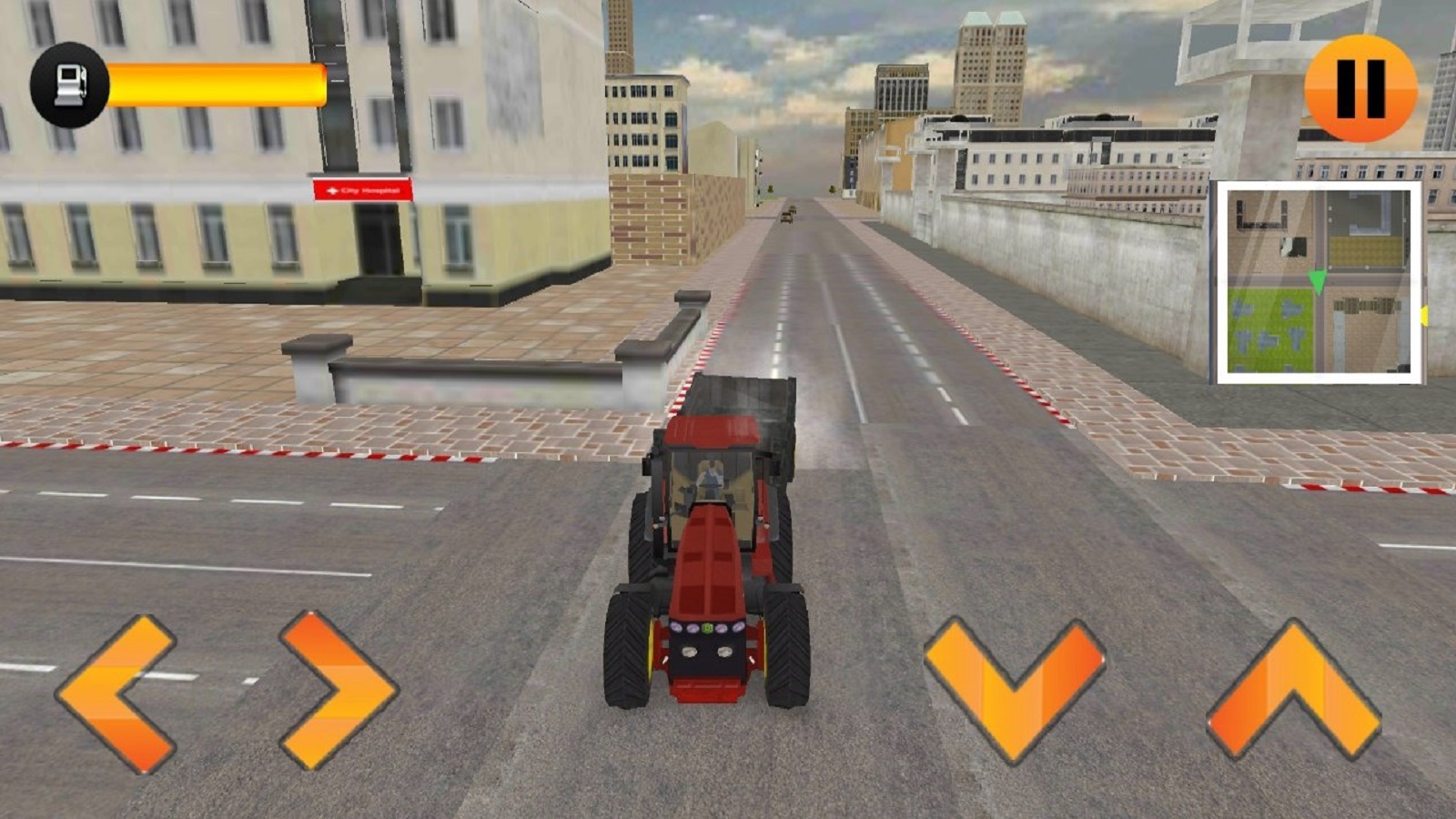 اسکرین شات 6 بازی بازی تراکتور زباله