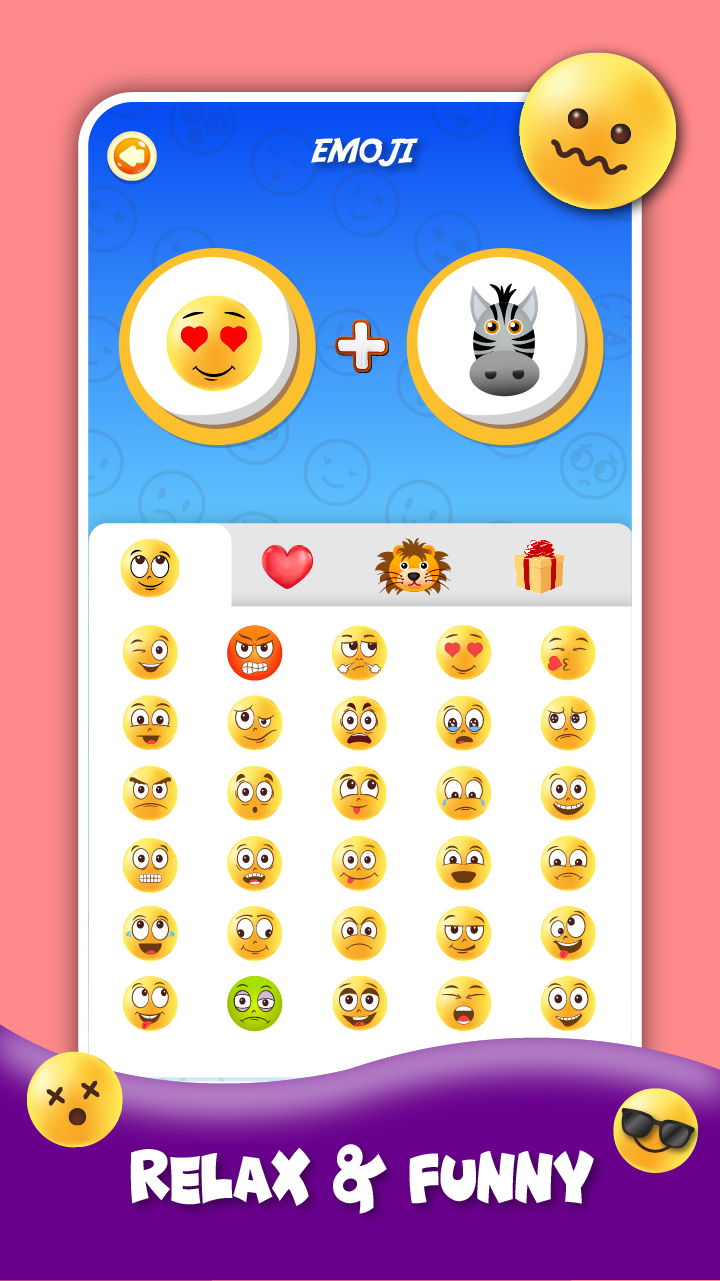 اسکرین شات 6 برنامه Emoji Kitchen: Merge Emojis