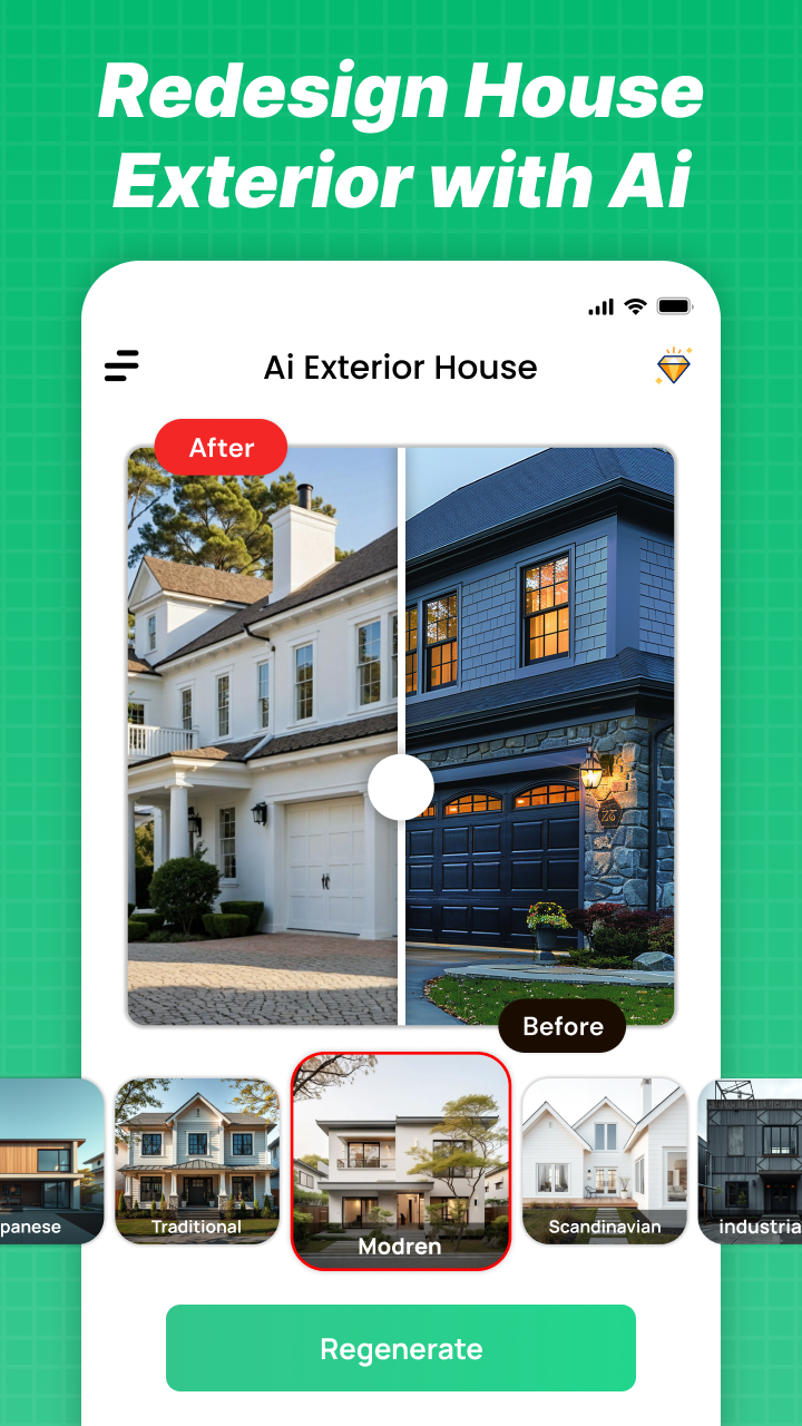 اسکرین شات 6 برنامه Modern House Design Draw House