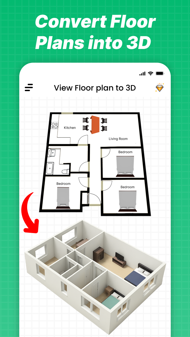 اسکرین شات 3 برنامه Modern House Design Draw House