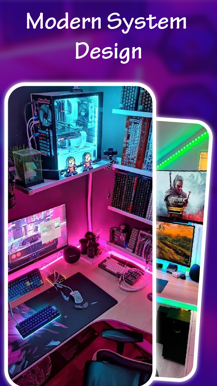 اسکرین شات 4 برنامه Gaming Room Design Home Decor
