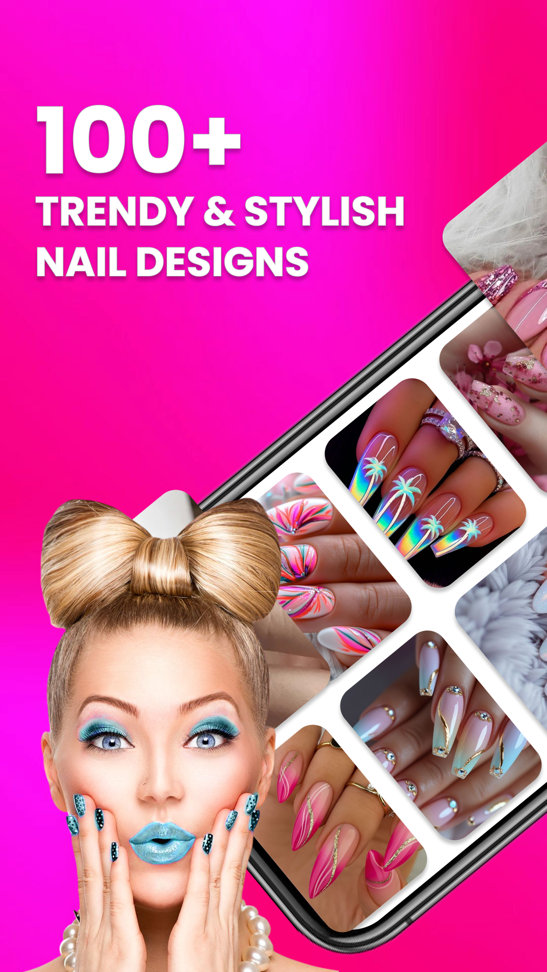 اسکرین شات 5 برنامه Nail Art Design : Nails Polish