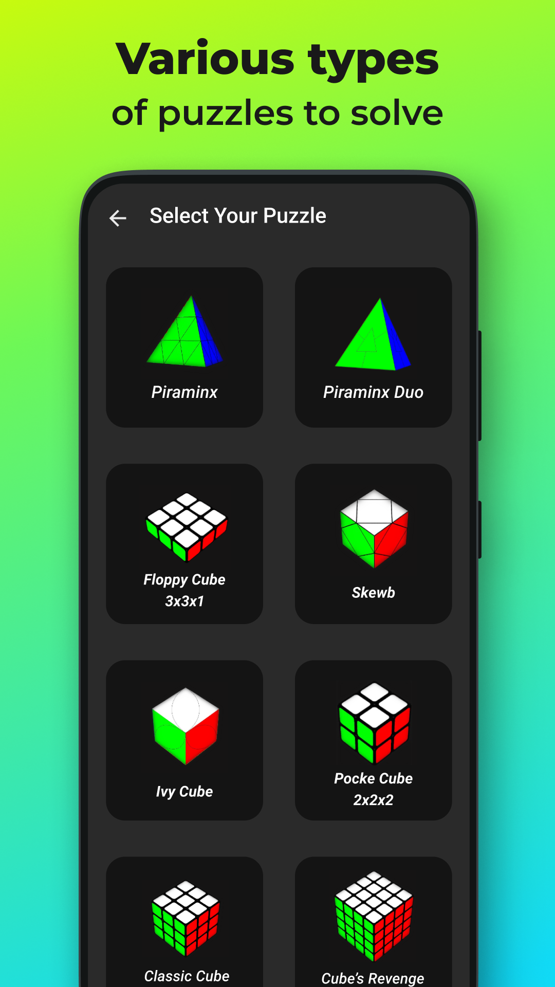 اسکرین شات 6 بازی Cube Cipher - Cube Solver