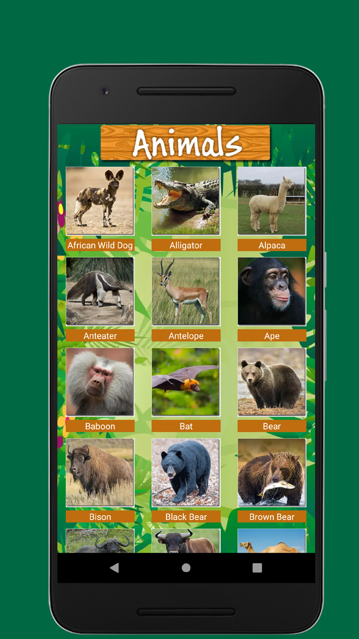 اسکرین شات 2 برنامه Birds & Animal Sounds