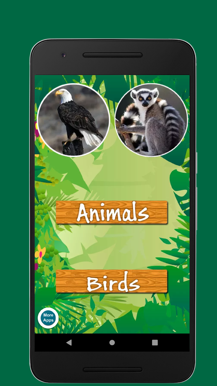 اسکرین شات 1 برنامه Birds & Animal Sounds
