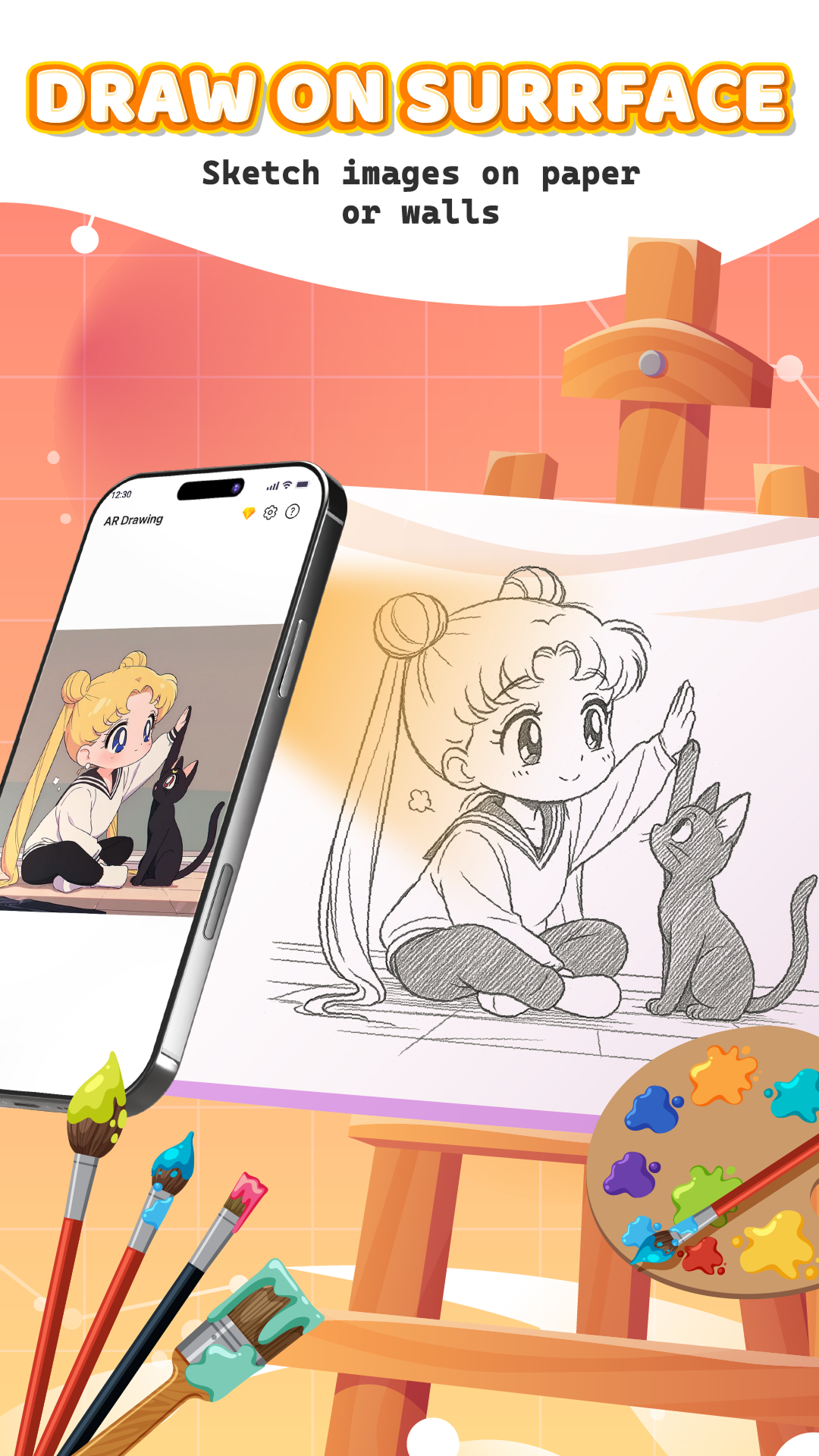 اسکرین شات 7 برنامه SketchArt: AR Trace & Draw