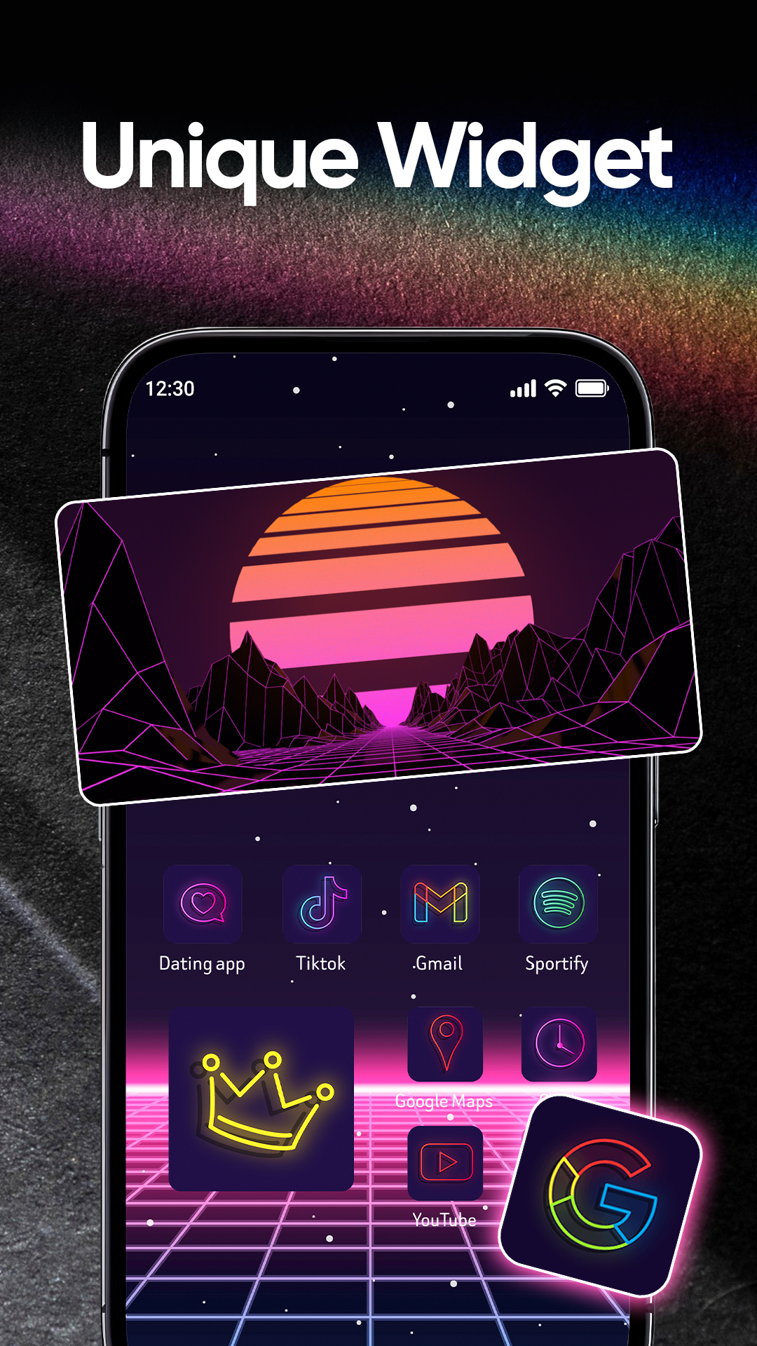 اسکرین شات 5 برنامه Themes - Widgets, Icon Changer