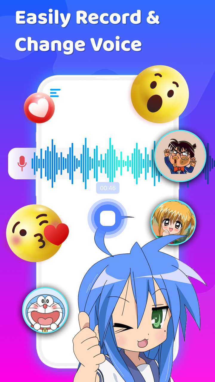 اسکرین شات 5 برنامه Voice Changer Sound Effects