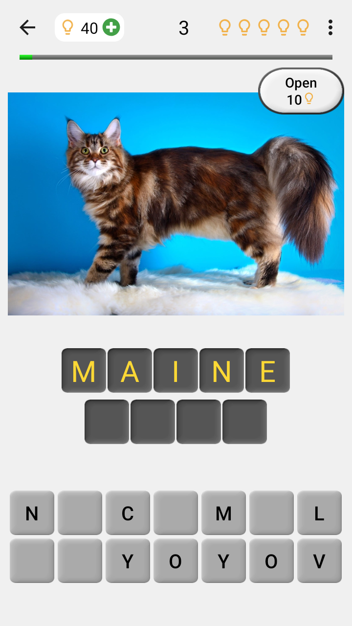 اسکرین شات 1 بازی Cats Quiz Guess Popular Breeds