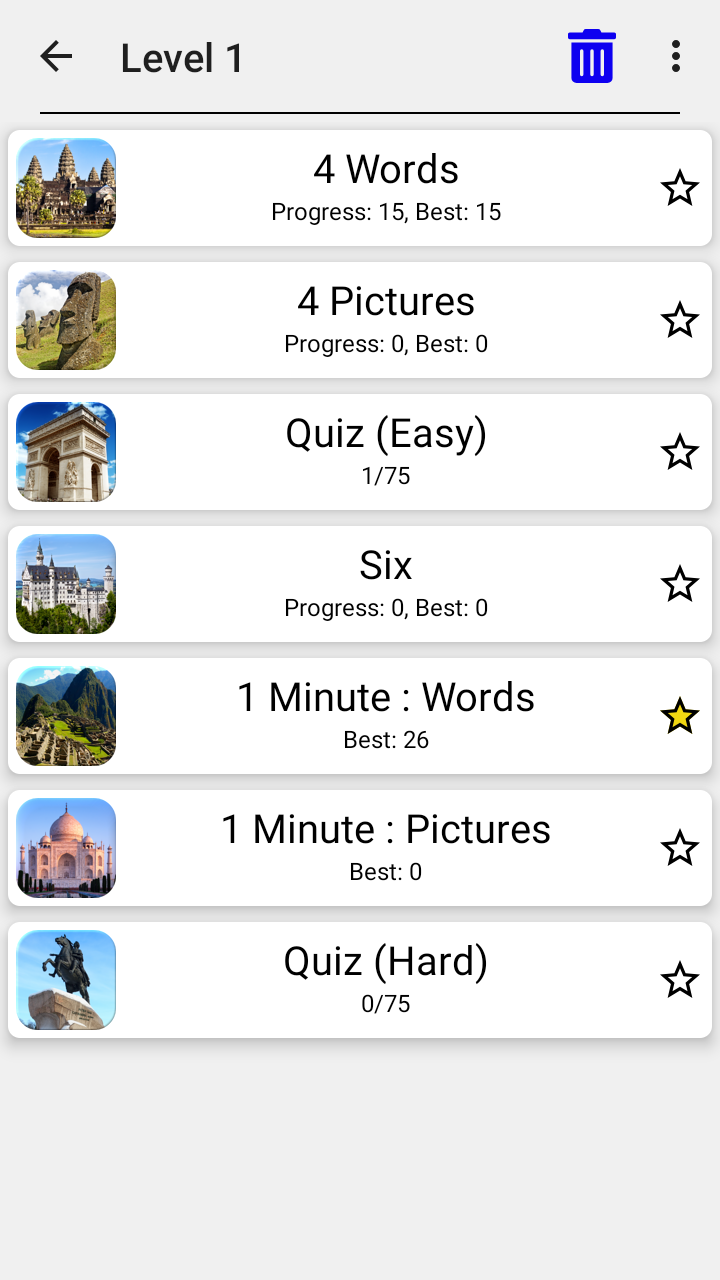 اسکرین شات 5 بازی Famous Monuments of the World