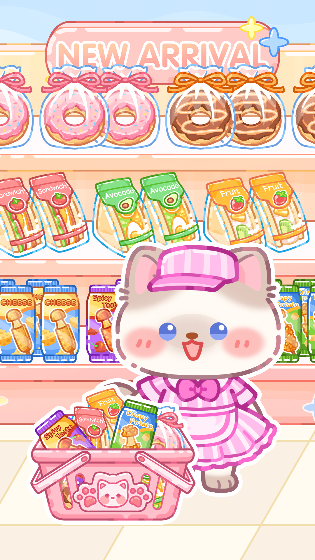 اسکرین شات 5 بازی Crystal Candy:Mukbang ASMR