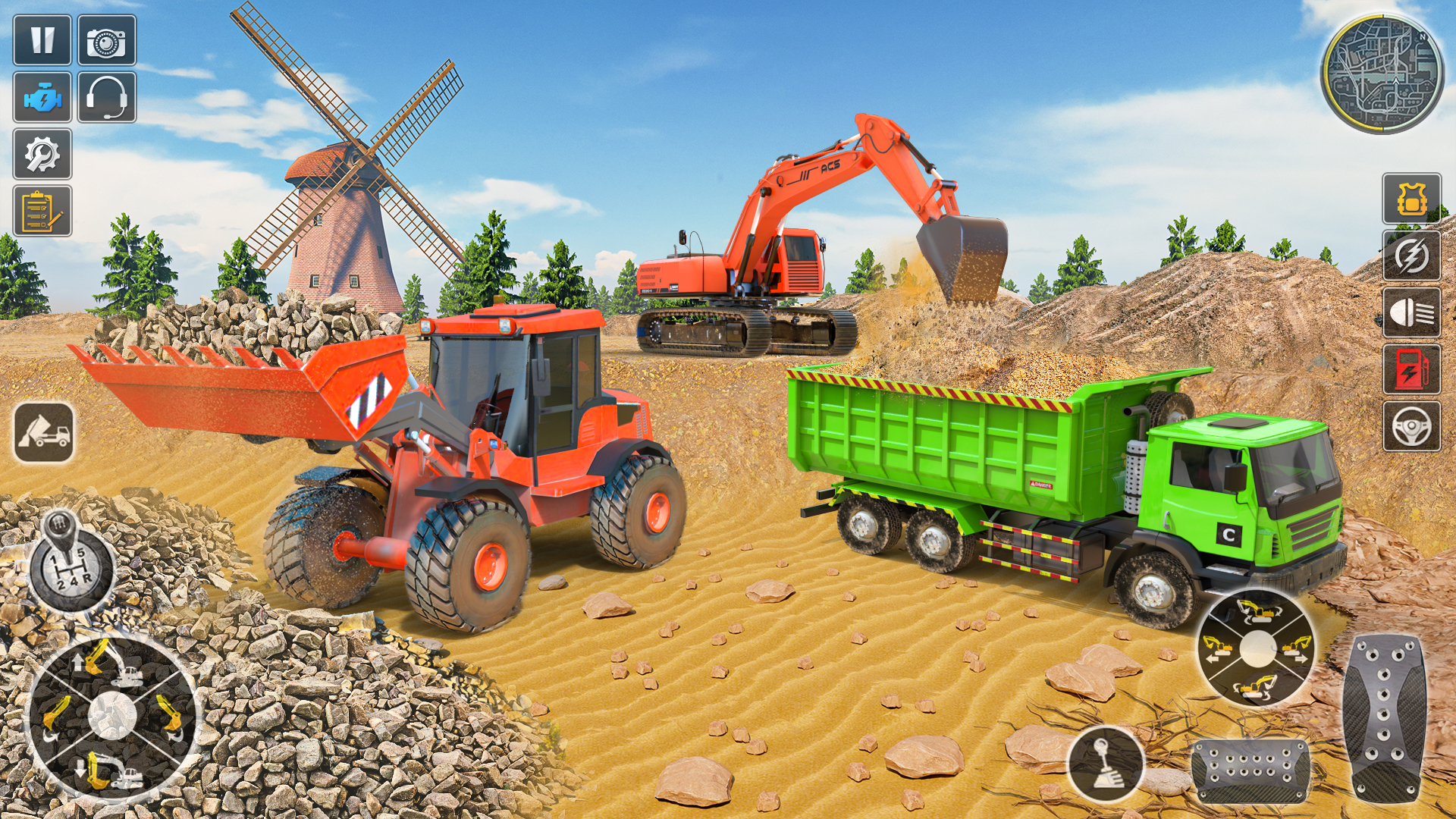 اسکرین شات 5 بازی Heavy Excavator Simulator game